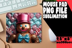 Holiday Cheer with 3D Puff Christmas Mouse Pads Product Image 1