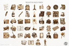 Literary Writer Girl Clipart Product Image 4