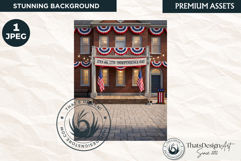 Patriotic Americana Backdrops - 4th of july backgrounds Product Image 1
