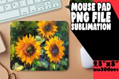 Sublimation with Artistic Oil Flower Design PNG Product Image 1