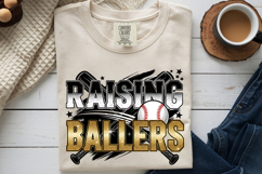 Raising Ballers PNG, Sports Mom Sublimation Product Image 9