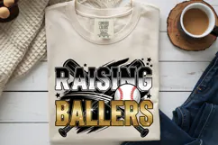 Raising Ballers PNG, Sports Mom Sublimation Product Image 9