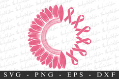 PInk Ribbon PNG | Breast Cancer Awareness Png Product Image 1