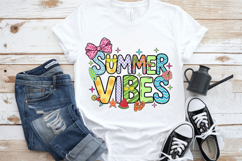 Summer Vibes PNG sublimation |Beach &amp; Summer PNG T-Shirt Product Image 4