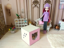 Miniature pet home vector file. Instant download laser cut Product Image 10