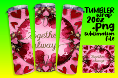 Unique 20oz Gift Tumbler Template , Love Product Image 1