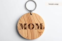 Floral Mom SVG Bundle, Mama Flower Text Cut Files Product Image 10