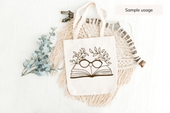 Book SVG Bundle, Book Lover Clipart - SVG, PNG, DXF Product Image 8