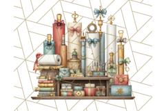 Snowman Family Clipart PNG Winter Holiday Art Product Image 2