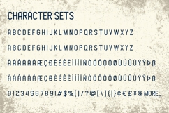 Airborne 86 - Regular &amp; Stencil Sans Military Font Product Image 10