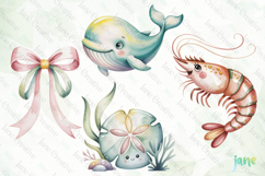 Cottage Ocean Clipart Product Image 1