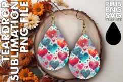Radiant Teardrop EARRINGS Gift Ideas, Heart Product Image 1