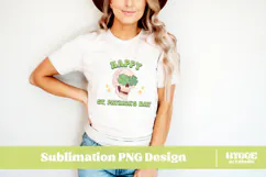 Happy St Patrick's Day PNG DTF Irish Lucky Leprechaun Beer Product Image 2