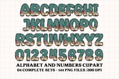 Back to School Alphabet png, letters doodle, school clipart Product Image 4