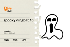 Spooky Dingbats Product Image 1