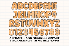 Spring Fling Alphabet png, letters doodle, spring clipart Product Image 4