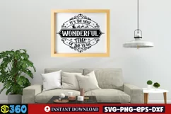 It's The most wonderful time of the year SVG Product Image 2
