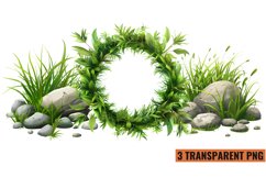 Watercolor Grass Clipart , PNG Product Image 1