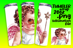 Creative 20oz Tumbler Template , Cupid Product Image 1