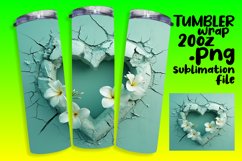 Sublimated 3D Heart Magic Product Image 1