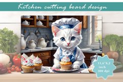 Cute cat Cutting Board Design Product Image 1
