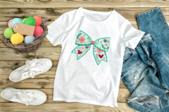 Mothers Day Flower Coquette Bow Clipart, Mother’s Day flower Product Image 9