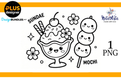 Kawaii Treats: Super Cute Coloring Fun Product Image 1