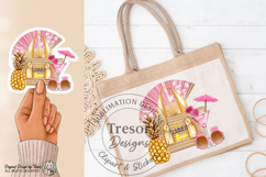 It's Summer Time Tropical Beach Design | Pink Vacation Vibes Product Image 10