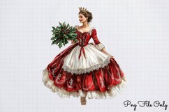 Royal Christmas Clipart Sublimation PNG Product Image 1