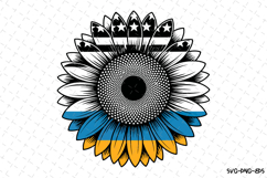 Sunflower Svg | America svg | Svg Cut Files Product Image 1