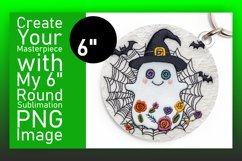 Whimsical Circle Design Car Coaster , Halloween Product Image 1