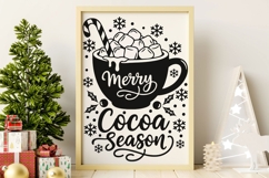 Merry Cocoa Season Svg, Hot Chocolate Svg, Cocoa Season Svg. Product Image 8