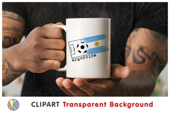 Big Bundle. 48 Soccer World Cup 2026 National Teams cliparts Product Image 10