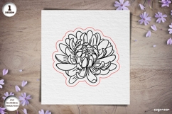 Flowers Coasters Laser Cut Bundle | Drink Coaster | SVG Product Image 10