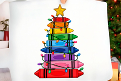 Crayon Christmas Tree Teacher Png Product Image 1