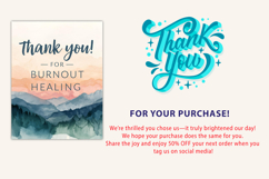 2026 Burnout Healing Workbook Product Image 10