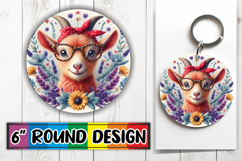 Enchanted Round Ornaments Magic, Cute Animals Product Image 1