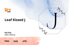 Leaf Kissed Monogram Product Image 1