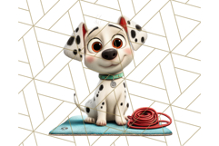 Pet Shop Clipart, Cute Big Eyed Animals, Kawaii Pets PNG Product Image 2