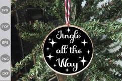 Christmas Jingle All The Way SVG Design Product Image 1