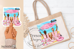 Summer Vibes Beach Friends Design Vacation Relaxation Image Product Image 11