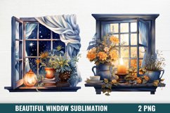 Beautiful Window Sublimation, Window Clipart Product Image 1