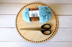 Basket base 10 inch 25 cm. digital file round craft supplies Product Image 9