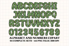 Earth Day Alphabet png clipart, earth day letters doodle Product Image 4