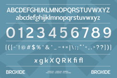 Broxide Modern Geometric Sans Serif Font Product Image 10