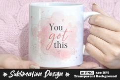 Sassy Pink Flamingo Perfectly Flawed And Fabulous PNG Product Image 1