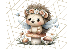 Forest Fairy Garden Creatures PNG, Whimsical Woodland Art Product Image 2