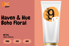 Haven &amp; Hue Boho Floral Monogram Product Image 1