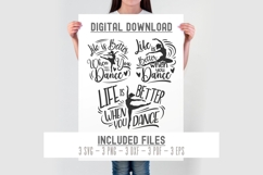 Dance Life Svg | Life Is Better When You Dance svg cut file Product Image 2