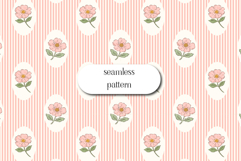 Wildflower Bouquet Seamless Pattern, Vintage Floral Product Image 1
